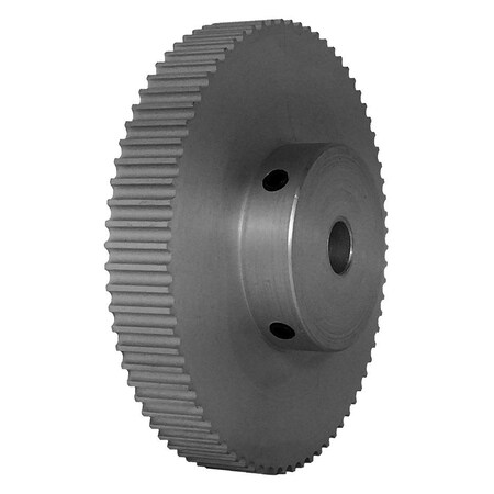 B&B Manufacturing 74-3P06-6A4, Timing Pulley, Aluminum, Clear Anodized,  74-3P06-6A4